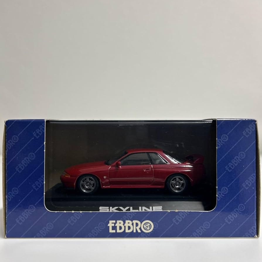 エブロNISSAN SKYLINE GT-R(R32) EBBRO 1/43 Nissan Skyline GT-R R32 Gr.A HKS 1993 # 87